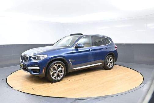 Blue 2021 BMW X3 xDrive30i