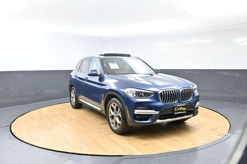 Blue 2021 BMW X3 xDrive30i