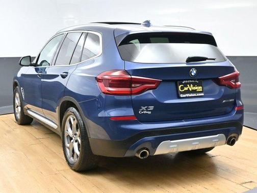 Blue 2021 BMW X3 xDrive30i