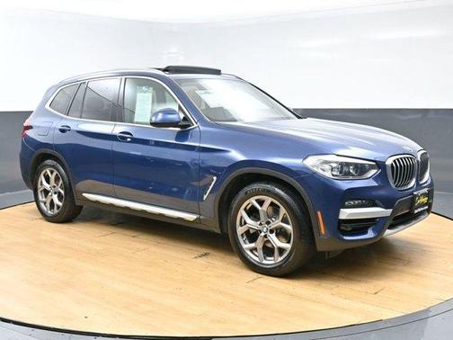 Blue 2021 BMW X3 xDrive30i