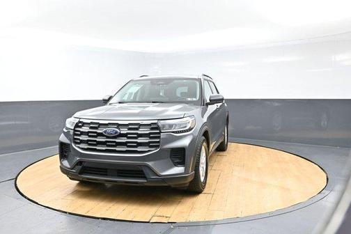 Gray Metallic 2025 Ford Explorer Active