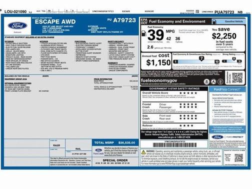 2023 Ford Escape ST-Line Select