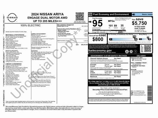 2024 Nissan ARIYA ENGAGE