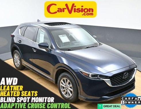 Deep Crystal Blue Mica 2025 Mazda CX-5 2.5 S Preferred Package