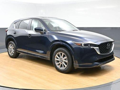 Deep Crystal Blue Mica 2025 Mazda CX-5 2.5 S Preferred Package