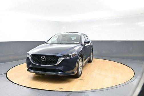 Deep Crystal Blue Mica 2025 Mazda CX-5 2.5 S Preferred Package