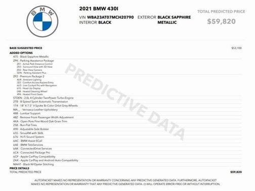 2021 BMW 430 i