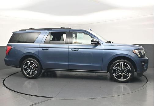 Blue Metallic 2019 Ford Expedition Max Limited