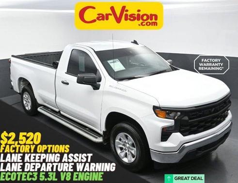 Summit White 2024 Chevrolet Silverado 1500 WT