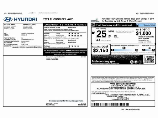 2024 Hyundai TUCSON SEL