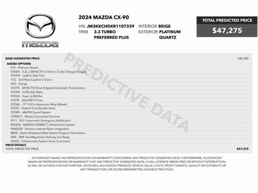 2024 Mazda CX-90 Preferred Plus