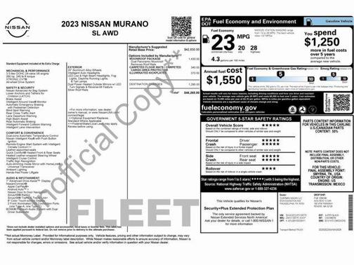 2023 Nissan Murano SL