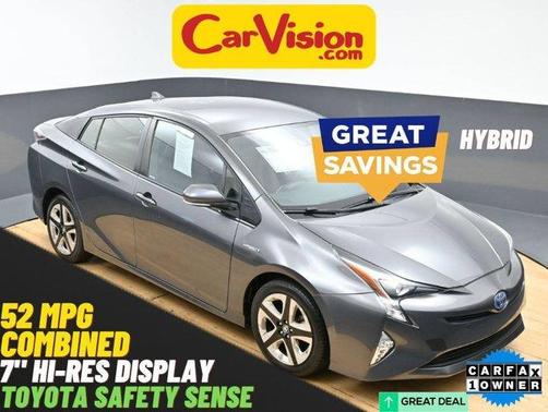Magnetic Gray Metallic 2017 Toyota Prius Four Touring