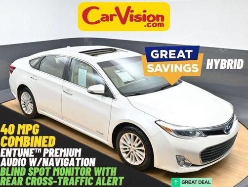 Blizzard Pearl 2015 Toyota Avalon Hybrid XLE Touring