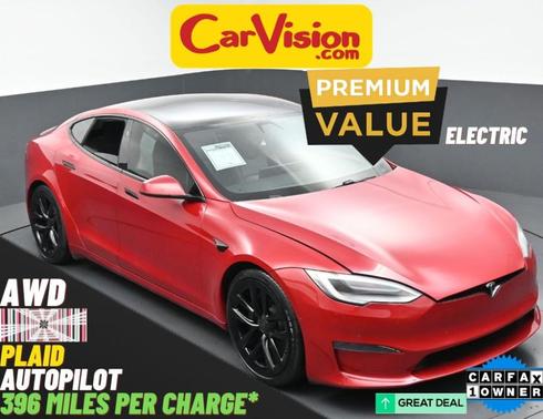 Red Multi 2021 Tesla Model S Plaid