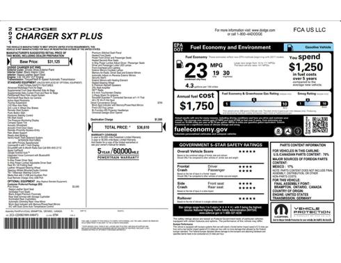 Smoke Show 2021 Dodge Charger SXT