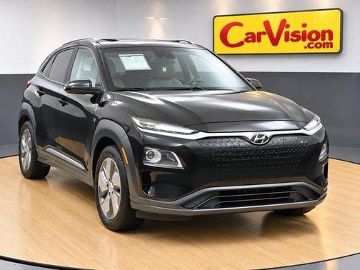 Ultra Black 2021 Hyundai KONA EV Ultimate