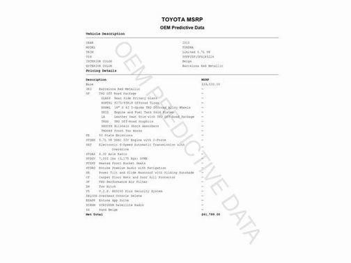 2015 Toyota Tundra Limited