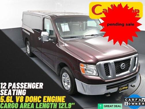 2013 Nissan NV Passenger NV3500 HD SV V6/SV V8