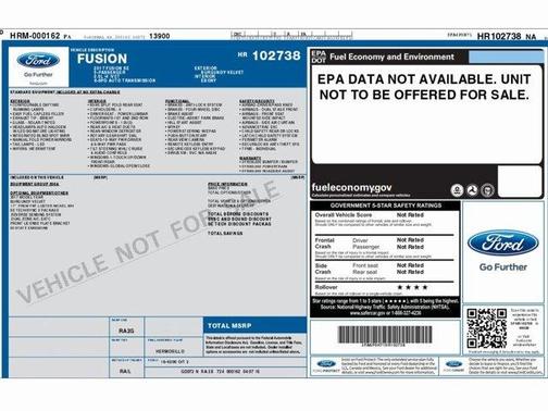 2017 Ford Fusion SE