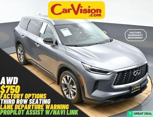 Graphite Shadow 2025 INFINITI QX60 Luxe