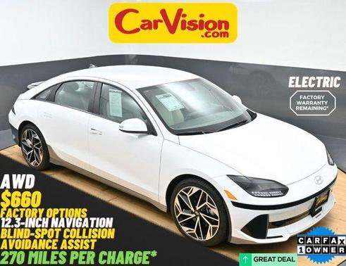 White 2023 Hyundai IONIQ 6 SEL