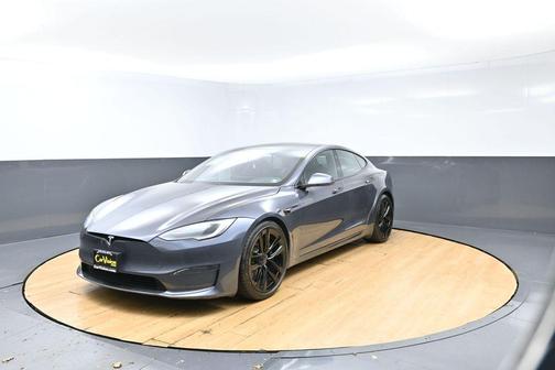 Gray 2021 Tesla Model S Long Range