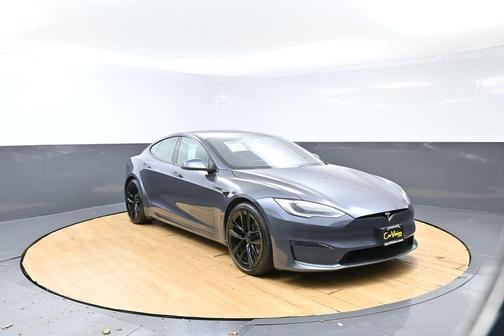 Gray 2021 Tesla Model S Long Range