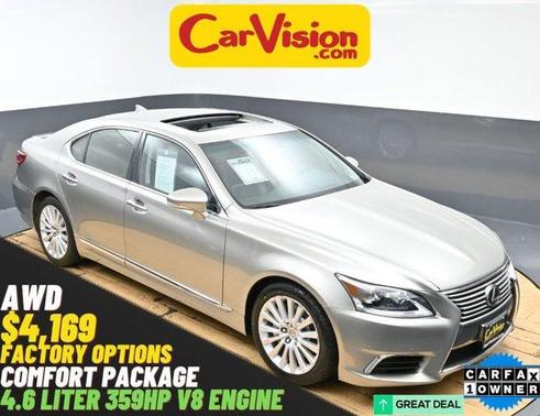 Silver 2017 Lexus LS 460 Base