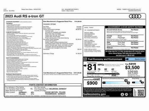 2023 Audi RS e-tron GT Base