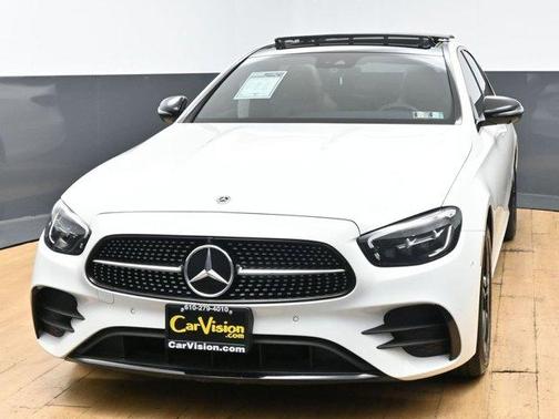 Polar White 2023 Mercedes-Benz E-Class E 450 4MATIC