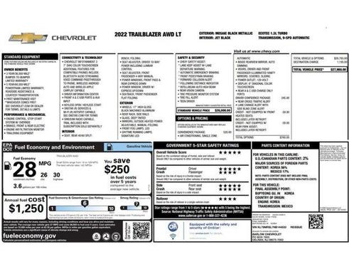 2022 Chevrolet Trailblazer LT