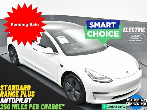 2020 Tesla Model 3 Standard Range Plus