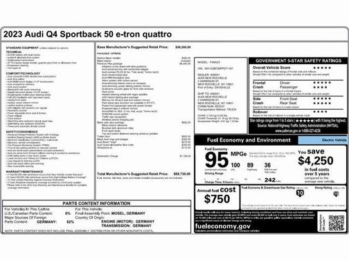 2023 Audi Q4 e-tron 50 Premium Plus