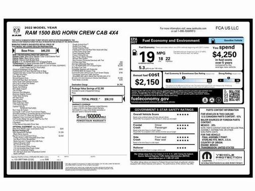 2022 RAM 1500 Big Horn