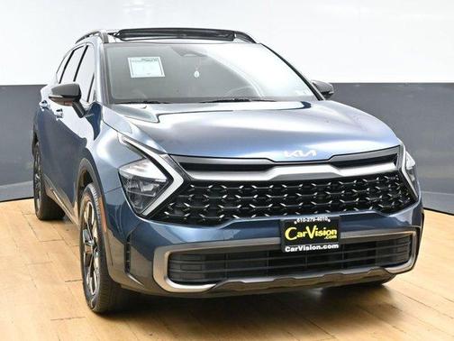 Blue 2023 Kia Sportage Plug-In Hybrid X-Line