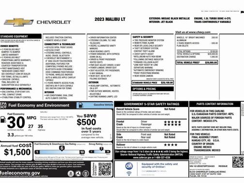 2023 Chevrolet Malibu LT