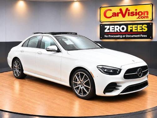 Polar White 2023 Mercedes-Benz E-Class E 350 4MATIC