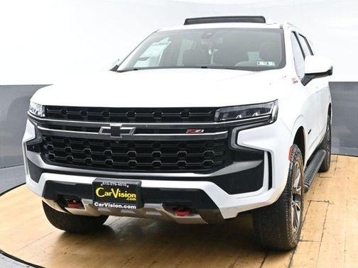 Summit White 2022 Chevrolet Tahoe Z71