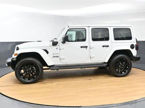 Bright White Clearcoat 2022 Jeep Wrangler Unlimited 4xe Sahara