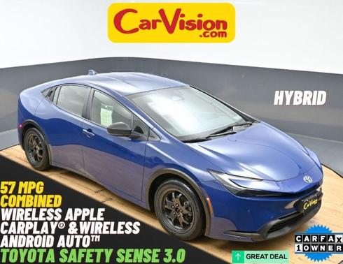 Blue 2023 Toyota Prius LE