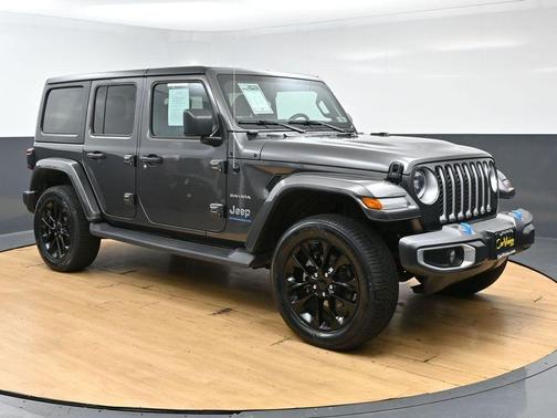 Granite Crystal Clearcoat Metallic 2023 Jeep Wrangler 4xe Sahara