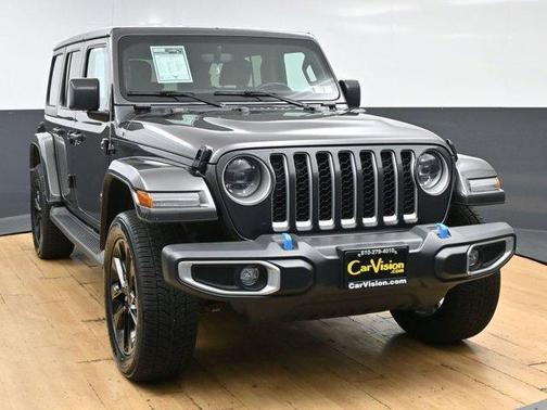 Granite Crystal Clearcoat Metallic 2023 Jeep Wrangler 4xe Sahara