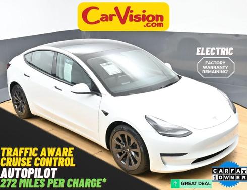 Pearl White Multi 2023 Tesla Model 3 Base
