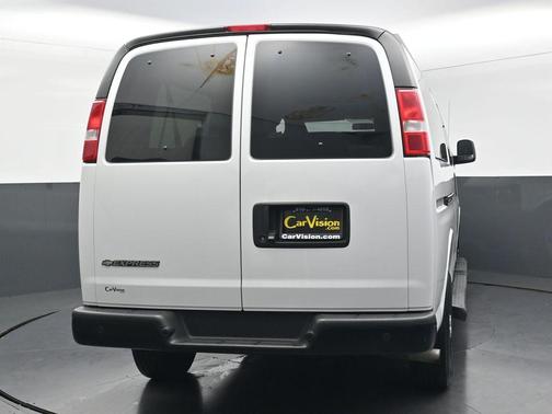 Summit White 2023 Chevrolet Express 3500 LS