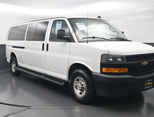 Summit White 2023 Chevrolet Express 3500 LS