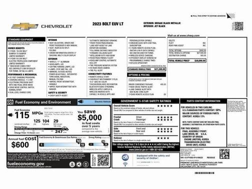 2023 Chevrolet Bolt EUV LT