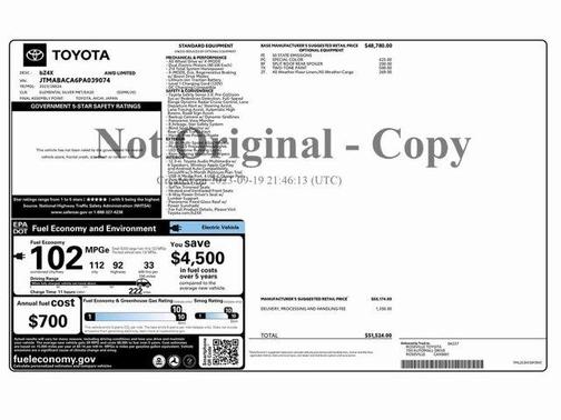 2023 Toyota bZ4X Limited