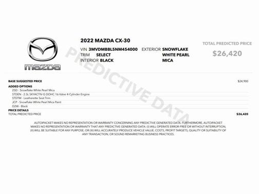 2022 Mazda CX-30 2.5 S Select Package