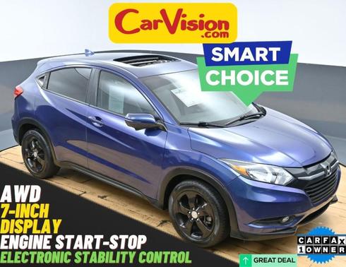 Blue 2016 Honda HR-V EX